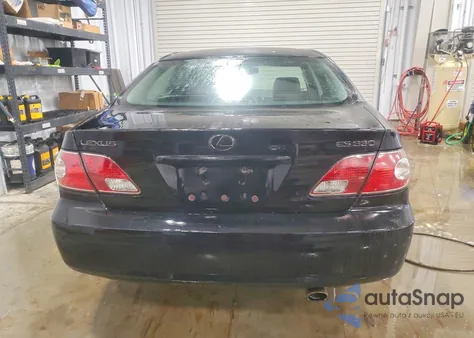 2004 Lexus Es 330 z USA, uszkodzony, nr VIN JTHBA30G445050427